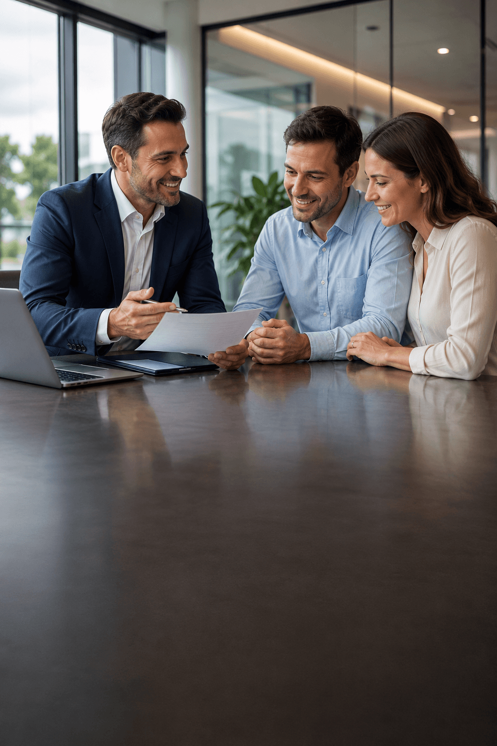 Pessoas representando diferentes formas de proteção e seguros